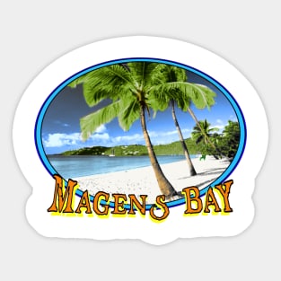 Magen's Bay Sticker